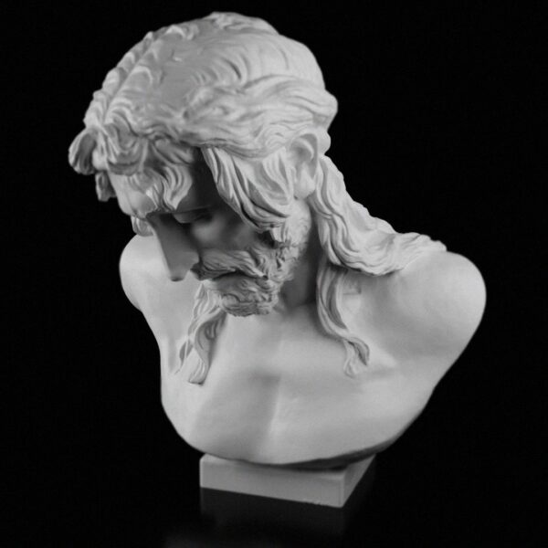 Christ on the Crucifix - Handcrafted Religious Statue | 3D Printed Jesus Sculpture, Unique Home Decor, Decorative Cross, Christian Gift | Faith-Inspired Art