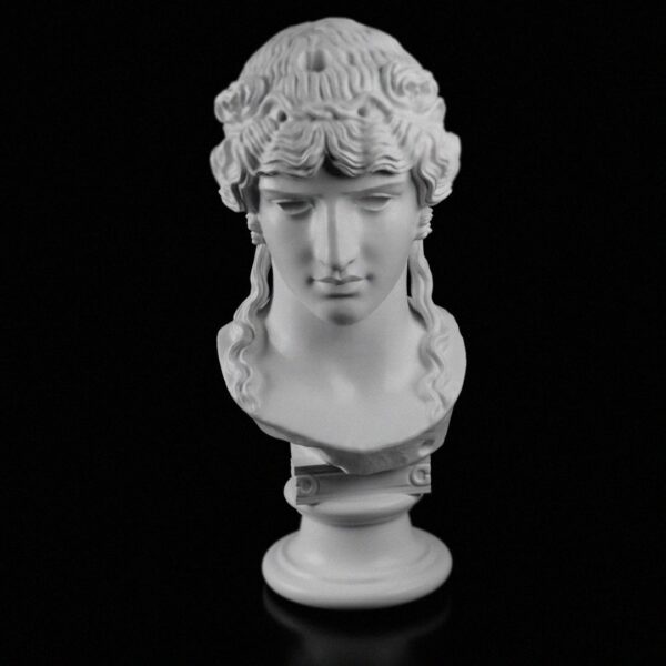 Antinous Mondragone - Roman Emperor Bust | Ancient Roman Sculpture, Antinous Statue, Historical Art, Bust Decor, Unique Collectible