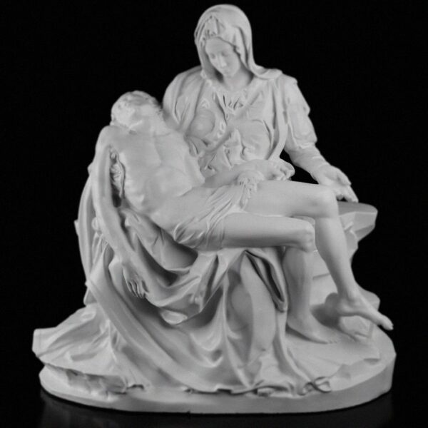 La Pieta - Layer Shift Glitch | Michelangelo Sculpture, Religious Art, Home Decor, Unique Gift, Saint Statue, Renaissance Art | Custom Made